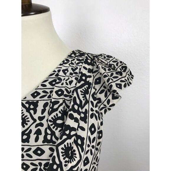 Nanette Lepore Print Silk One Shoulder Mini Dress - Picture 4 of 12